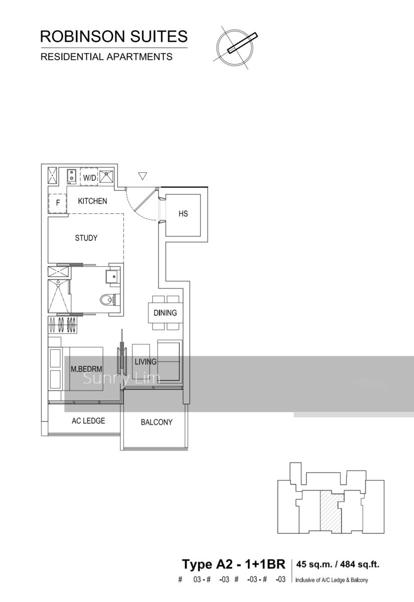 Robinson Suites (D1), Apartment #180049472